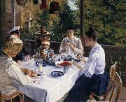 Konstantin Korovin Have tea china oil painting artist